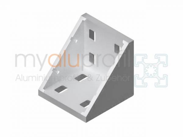 Angle 80x80 ZN Slot 10 B-type